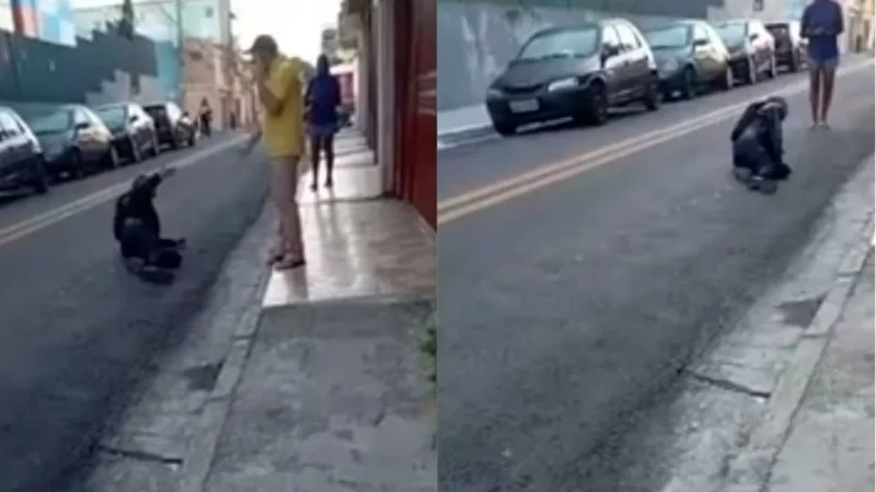 Ladrão chora e pede perdão após ser baleado durante assalto em SP: “tenho filho pequeno”;