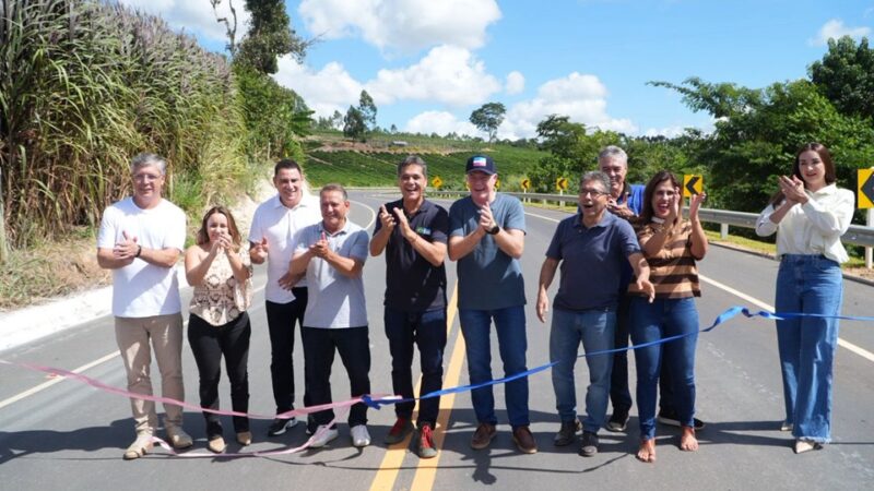 Governador Ferraço entrega pavimentação e inaugura rodovia ES-137 em Nova Venécia