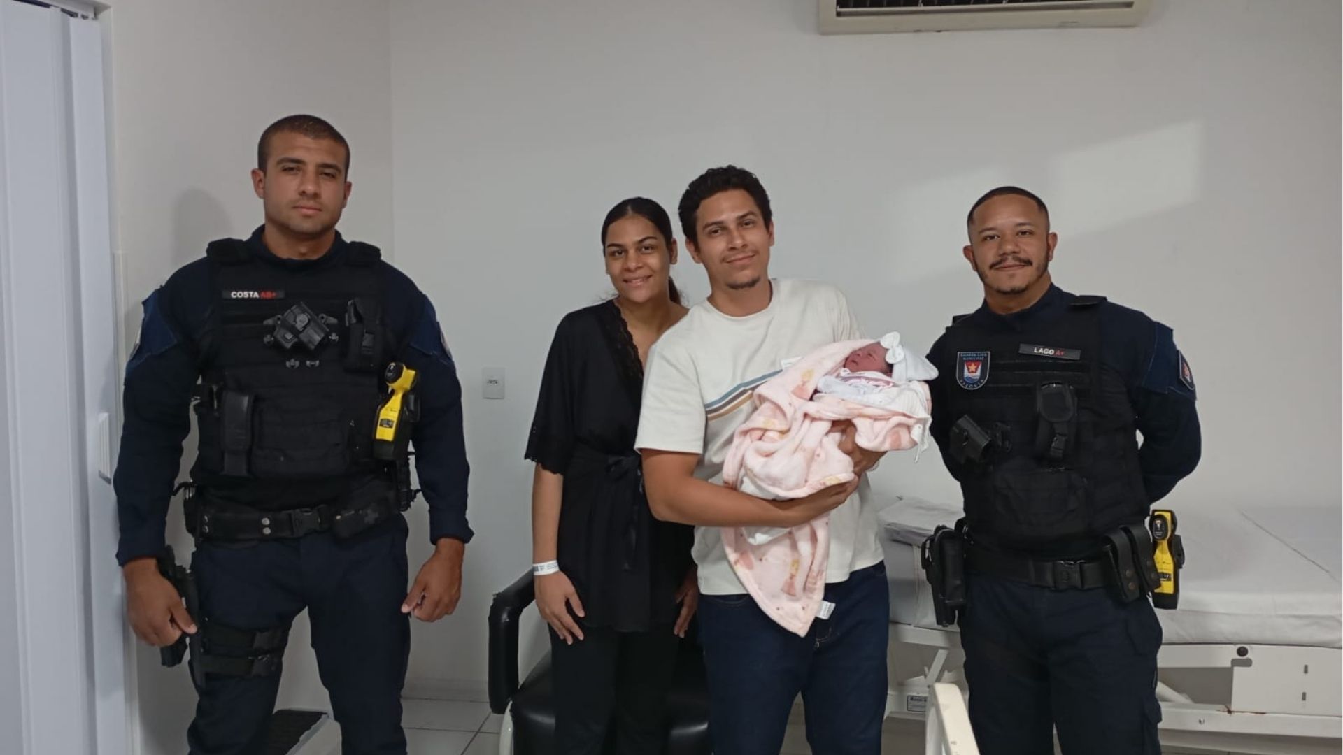 Entre sirenes e emoção: Guarda de Vitória escolta grávida em trabalho de parto até maternidade