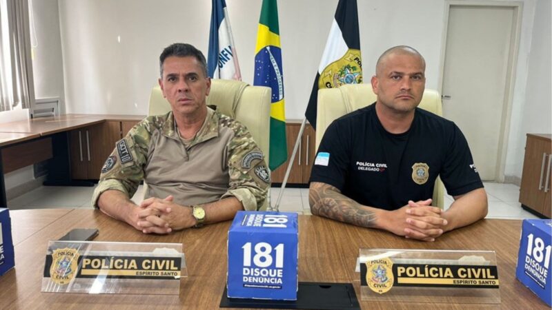 Policia Civil conclui investigação sobre homicídio de suplente de vereador em Vila Valério