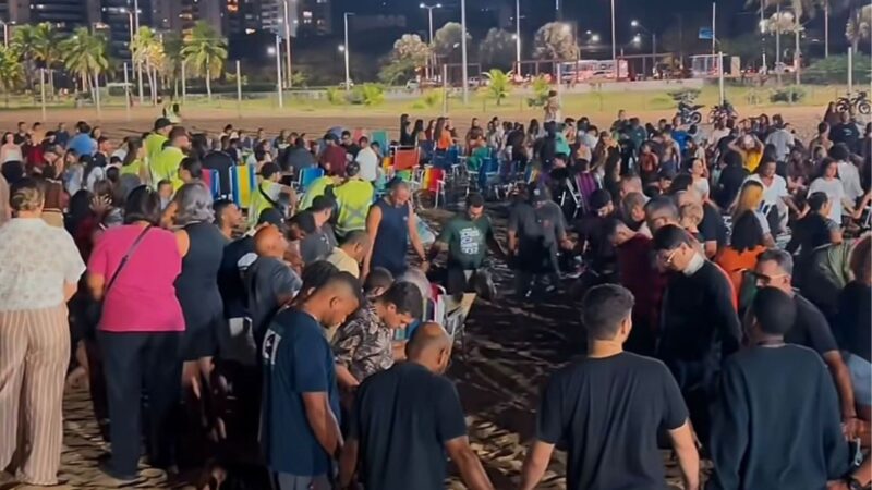 Luau Capixaba Cristão promove noite de fé, comunhão e louvor na Praia de Camburi
