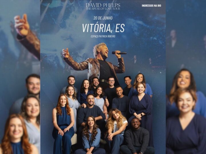 David Phelps confirma apresentação em Vitória com participação do Grupo Vocal Livre