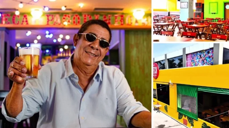 Bar do Zeca Pagodinho inaugura unidade no Espírito Santo com samba, feijoada e investimento de R$ 4 milhões