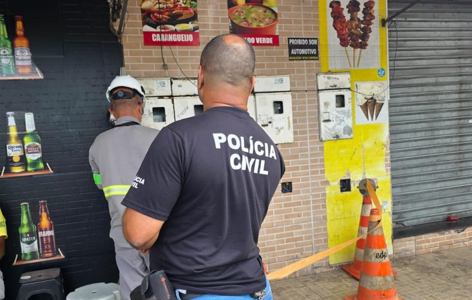PCES, PCIES e EDP identificam furto de energia em distribuidora de bebidas em Vila Velha