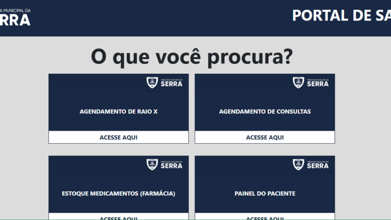 Agendamento online da saúde na Serra vira alvo de reclamações