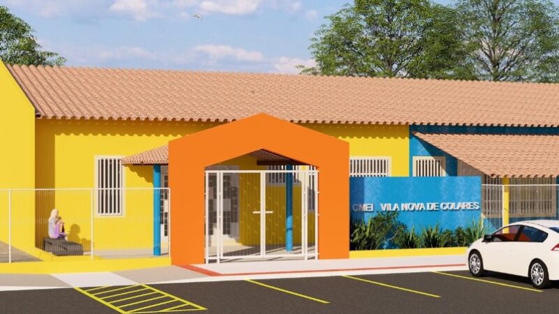 Vila Nova de Colares, na Serra, vai ganhar creche com vagas em tempo integral.