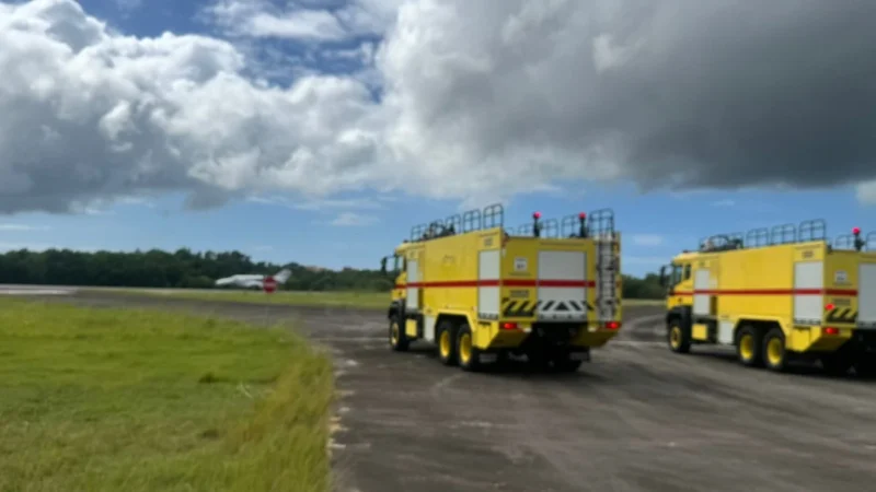 Avião faz pouso de segurança no Aeroporto de Vitória após falha no motor