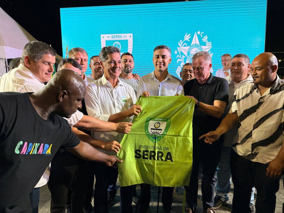Governador Ricardo Ferraço inaugura Binário de Novo Horizonte e autoriza construção de CMEI na Serra