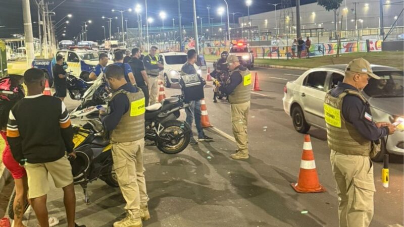 Blitz contra ‘rachas’ na Serra flagra motoristas bêbados e sem CNH