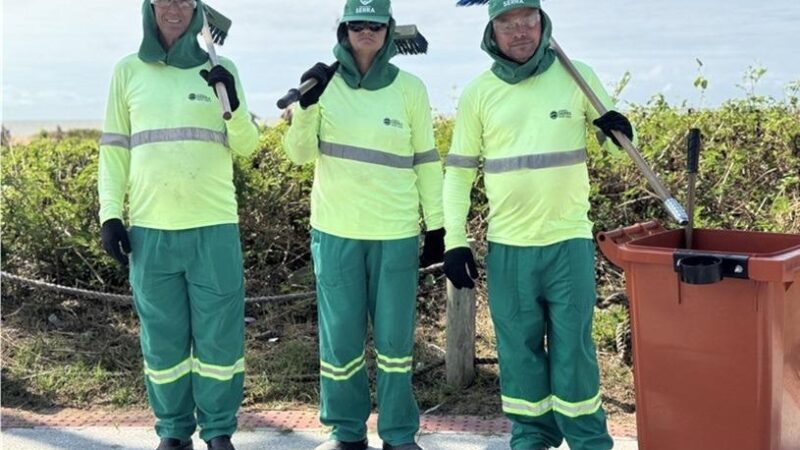 Prefeitura da Serra realiza força-tarefa de coleta após paralisação nacional