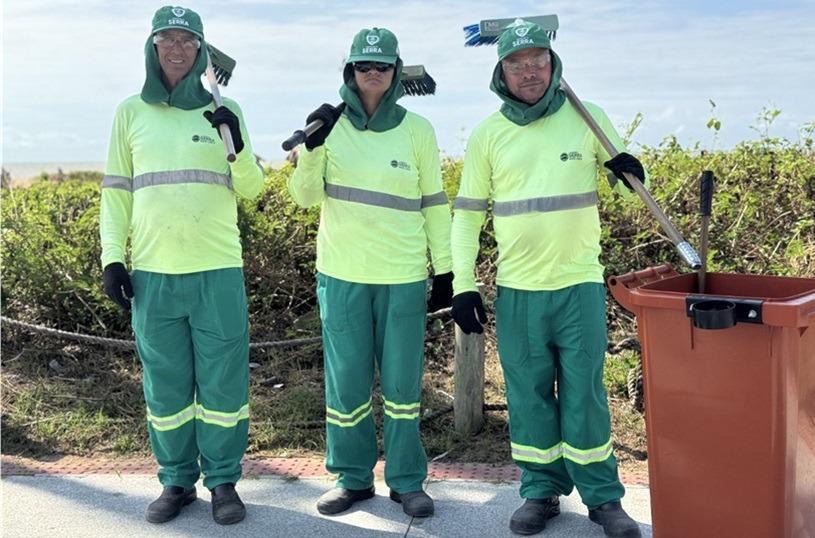 Prefeitura da Serra realiza força-tarefa de coleta após paralisação nacional
