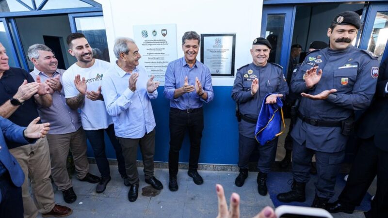 Ricardo Ferraço anuncia novo batalhão da PM e inaugura Casa de Apoio ao Turista em Marataízes