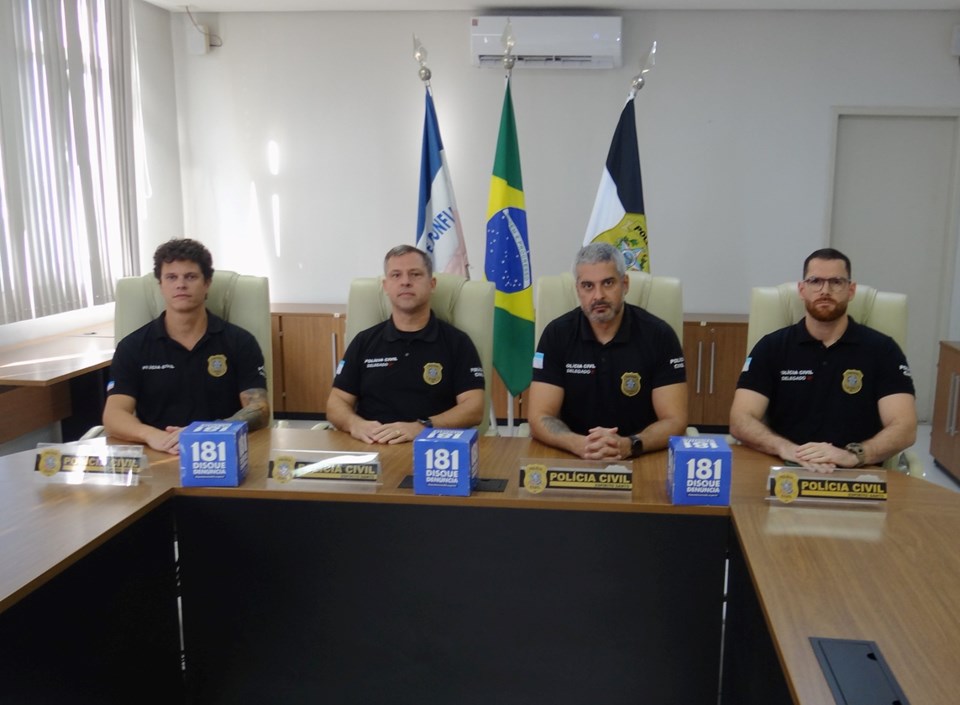 Alerta do FBI e do Ministério da Justiça auxiliam PCES na prisão de investigado por ameaças contra o próprio filho em Inteligência Artificial
