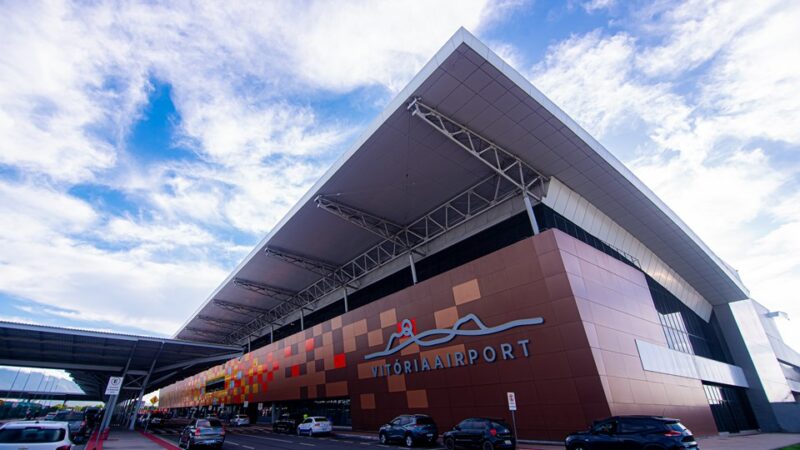 Aeroporto de Vitória registra crescimento de 14% na movimentação de passageiros em 2026