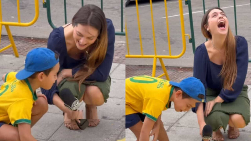 Menino viraliza após entrevista inusitada ao SBT: “Não é na Globo, mas tá bom”Tito arrancou gargalhadas da repórter Larissa Garcia durante reportagem da TV SIM, afiliada do SBT no Espírito Santo
