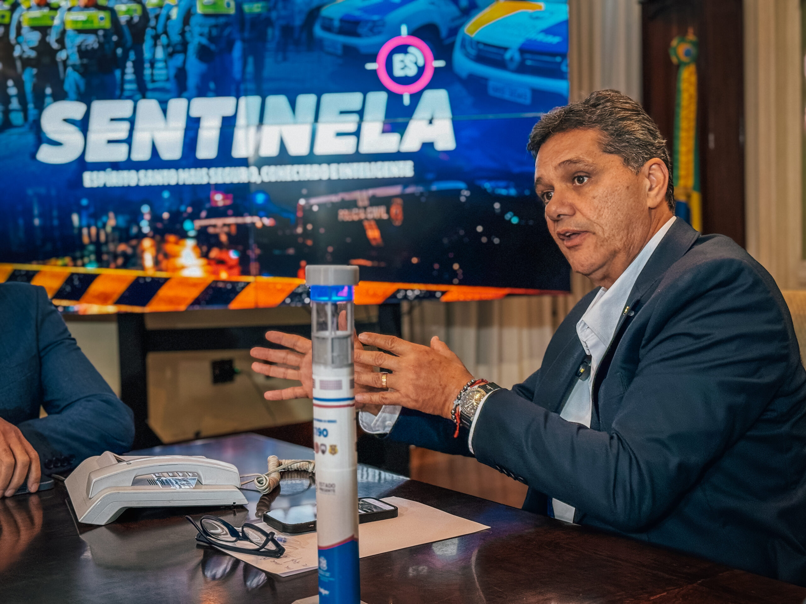 Espírito Santo lança Projeto Sentinela ES para integrar sistemas de monitoramento à Segurança Pública