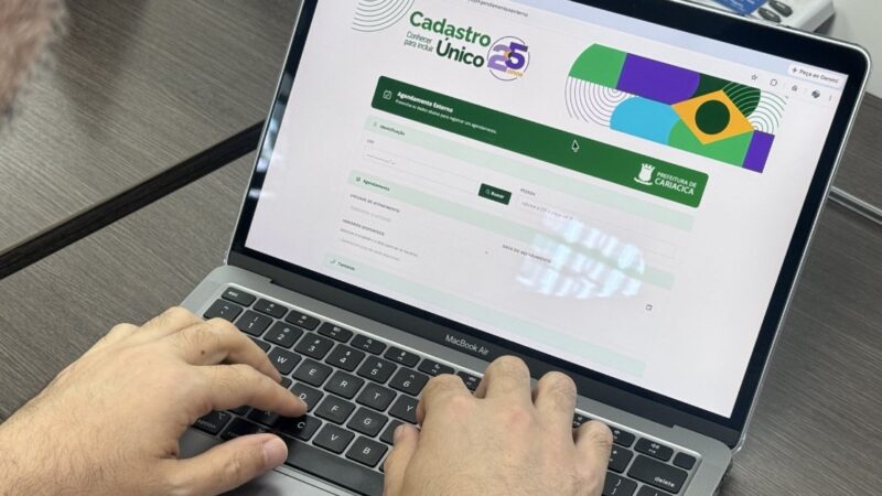 Moradores de Cariacica já podem agendar atendimento do CadÚnico pela internet