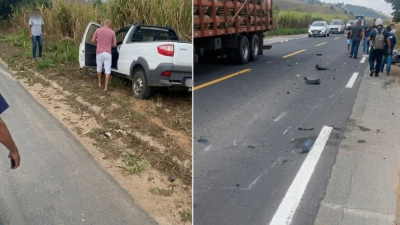 Professor morre em acidente na BR-259 em Colatina; estudante do Ifes fica ferida
