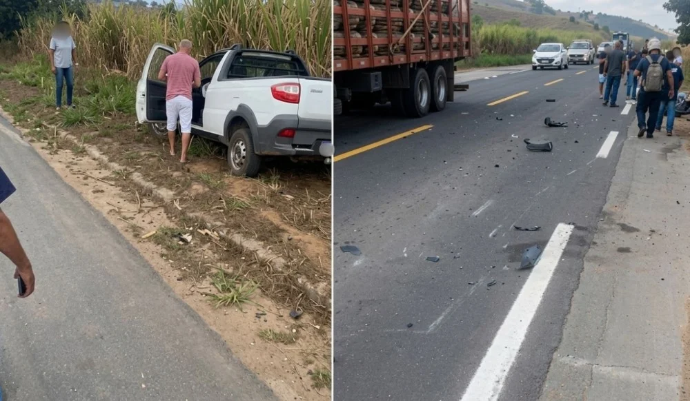 Professor morre em acidente na BR-259 em Colatina; estudante do Ifes fica ferida