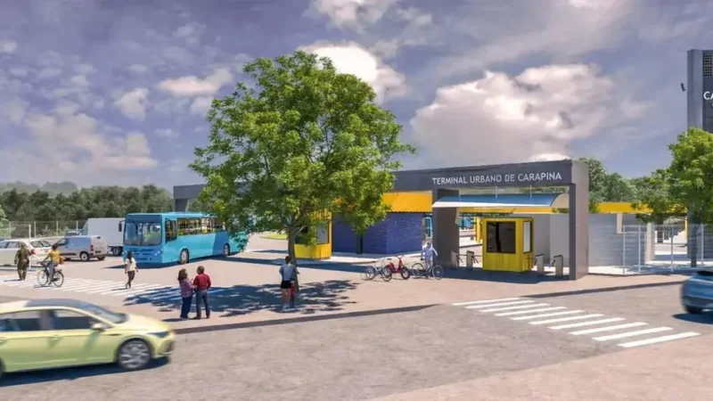 Reforma do Terminal de Carapina avança e mudanças no trânsito da Serra começam apenas em 2027